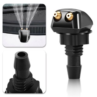 HYUNDAI MAZDA 適用於豐田馬自達現代汽車配件的通用前擋風玻璃清洗器雨刮器噴嘴/360 度可調雨刮器噴霧器的噴