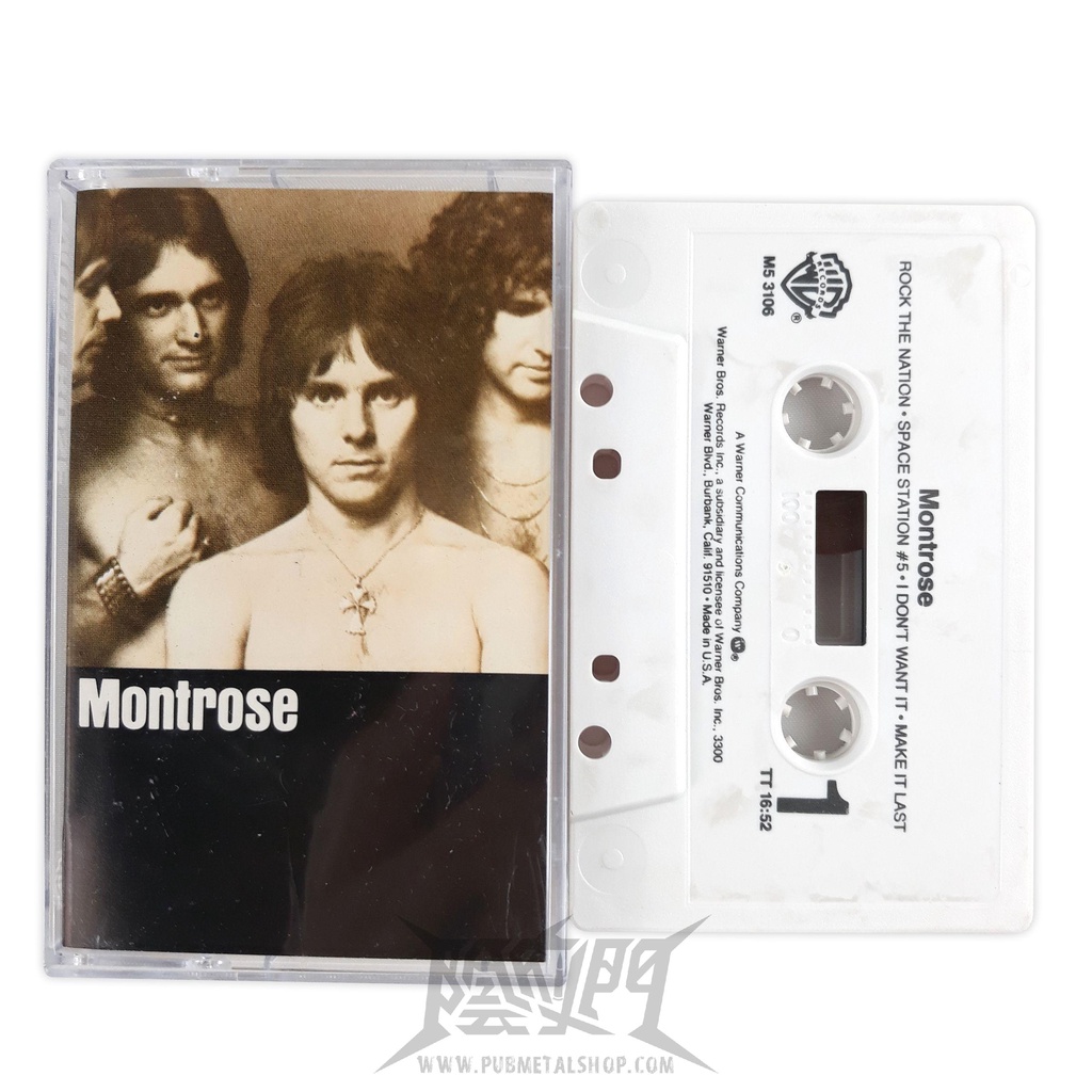 Montrose-Montrose 老懷舊錄音帶 音樂卡帶 磁帶重金屬樂團 搖滾