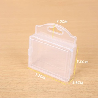 鎖扣無格 PP收納空盒 透明塑膠收納盒 工具包裝首飾盒樣品展示盒子