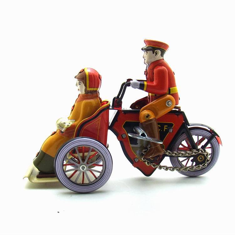 復古玩具 tin toy 鐵皮玩具 創意道具 個性禮品 471人力三輪車