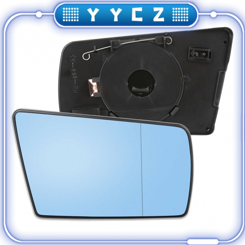 適用於梅賽德斯-賓士 C W202 E W210 S W140 1994-2000 用背板加熱右側後照鏡玻璃