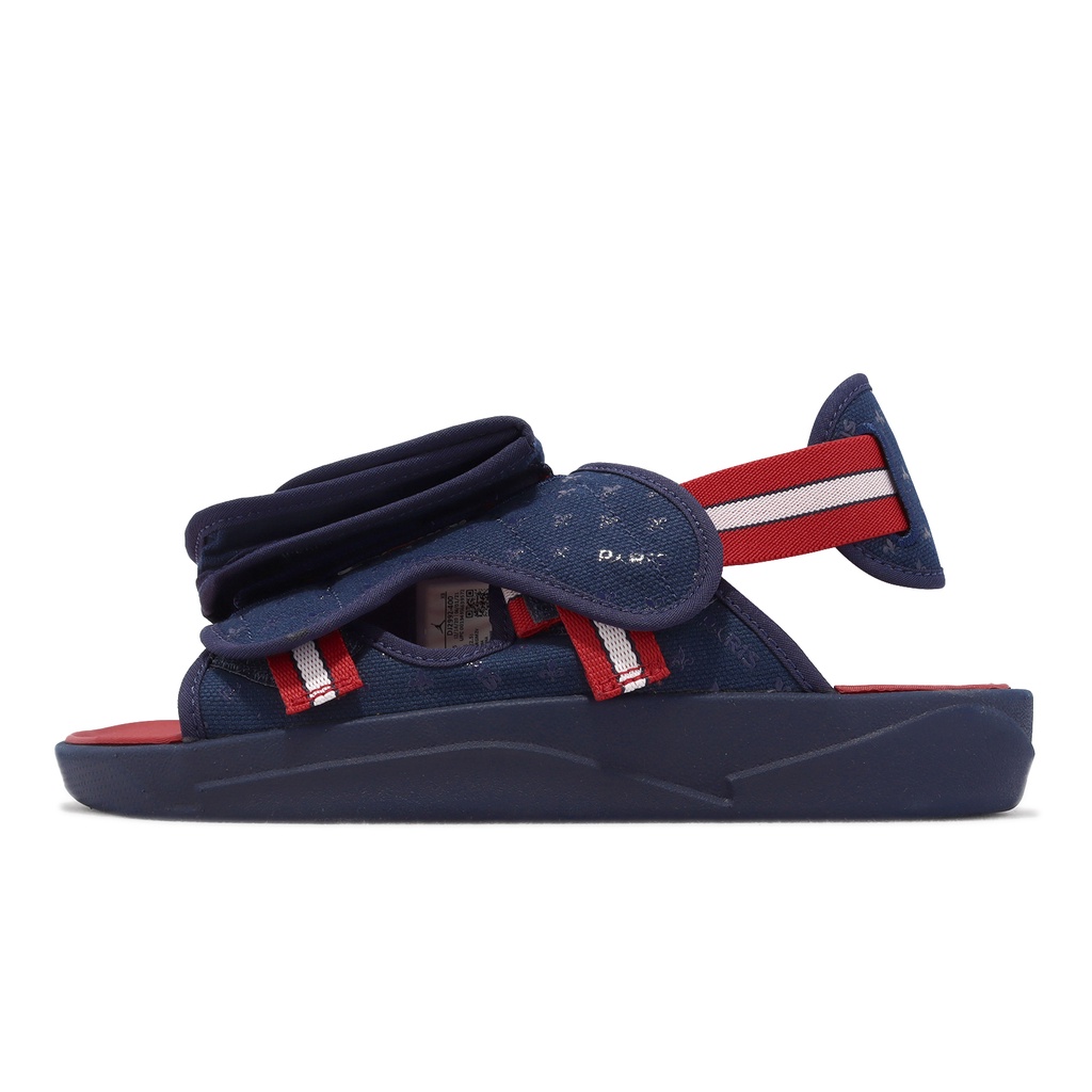 Nike Jordan LS Slide PSG 巴黎聖日耳曼 藍 紅 涼拖鞋 男鞋 拖鞋 ACS DJ2992-400