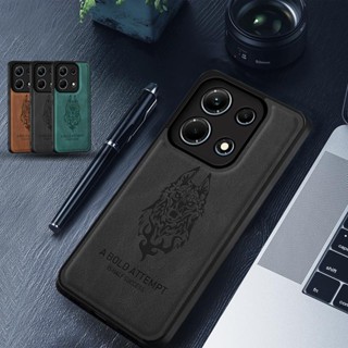 適用於 Infinix Note 30 VIP 手機殼豪華皮革皮套保護套