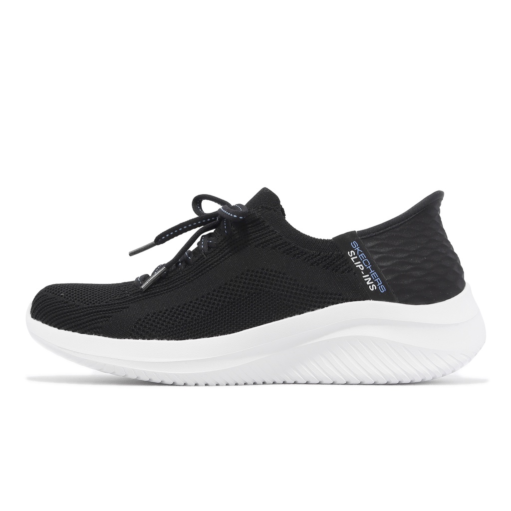 Skechers 休閒鞋 Ultra Flex 3.0 Slip-Ins 黑白 襪套 女鞋 ACS 149711BKLV