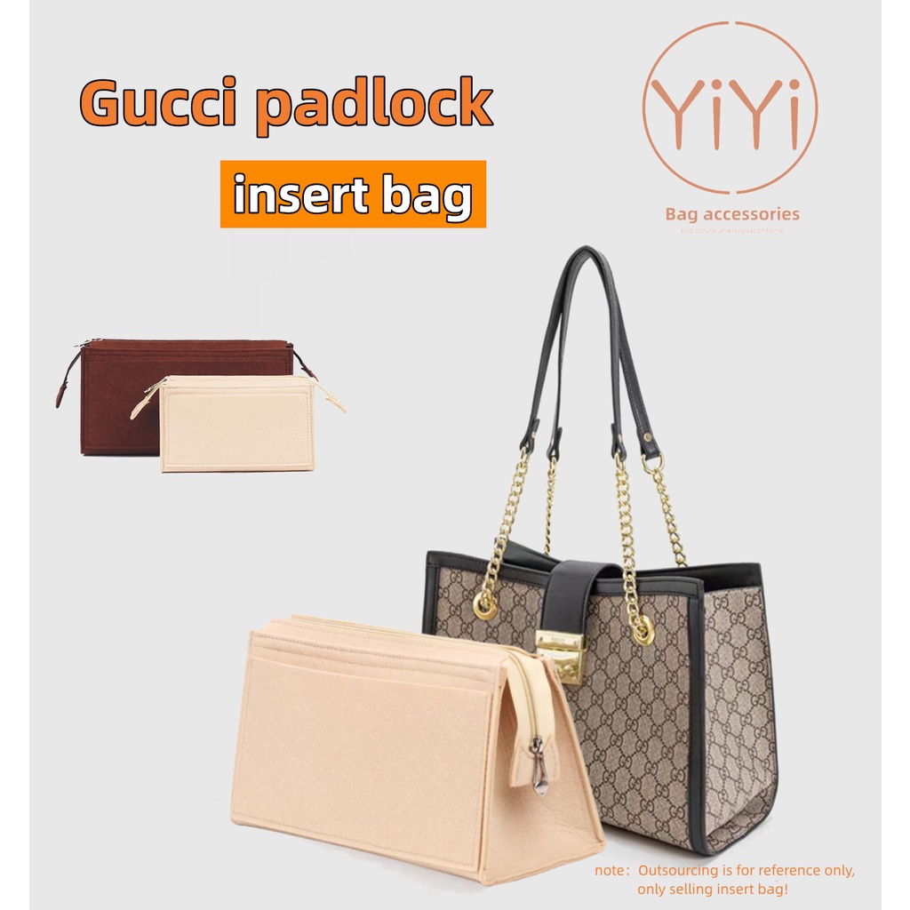【YiYi】包中包 gucci内膽包 適用於Gucci padlock 內膽包 袋中袋 包中包收纳 分隔袋 包包內袋