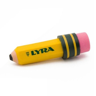 LYRA黃桿鉛筆造型擦 eslite誠品