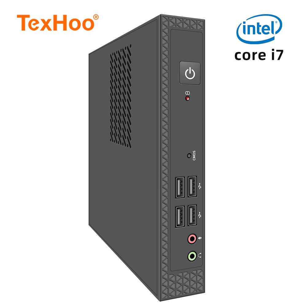 英特爾 Texhoo Mini PC 電腦 Intel Core i7 i5 Processador ITX Windo