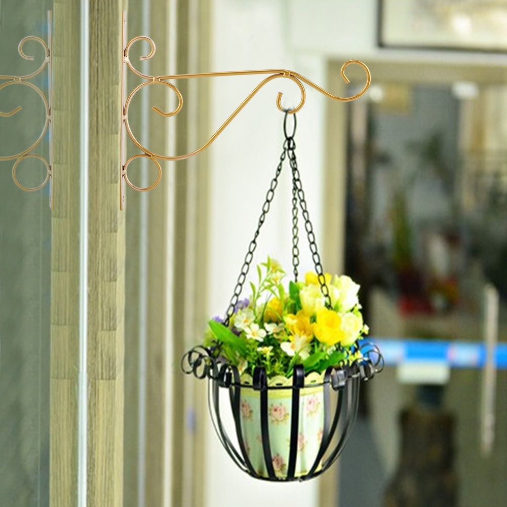 [Kattstore]鐵壁掛支架藝術植物架衣架掛鉤花園裝飾