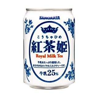 【無國界零食屋】日本 SANGARIA 山加利 紅茶姬 皇家奶茶 罐裝 275g