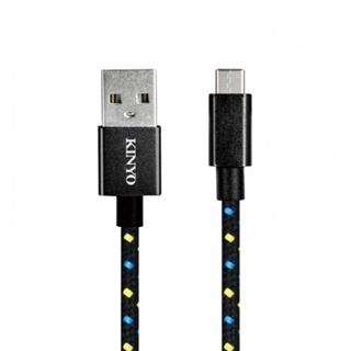 【KINYO 耐嘉】USB-B12 Micro USB 鋁合金編織線
