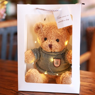 現貨#40cm泰迪熊玩偶小熊公仔布娃娃毛絨玩具情人節禮物送男女朋友生日禮品