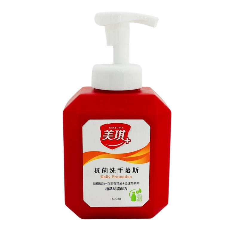 美琪 T3天然抗菌洗手慕斯(500ml/瓶)[大買家]