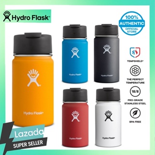 Hydro Flask - 12oz 雙層真空保溫不銹鋼運動水壺廣口