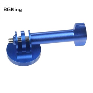 Bgning 通用三腳架安裝適配器兼容 Gopro 運動相機支架 1/4" 孔鋁合金三腳架螺絲拇指旋鈕 CNC 安裝