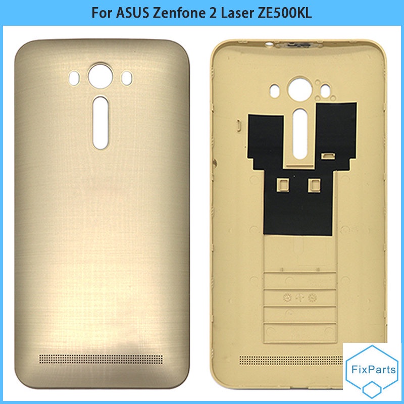 全新 ZE500KL 後殼外殼適用於華碩 Zenfone 2 Laser ZE500KL 5.0 英寸塑料電池蓋門後蓋更