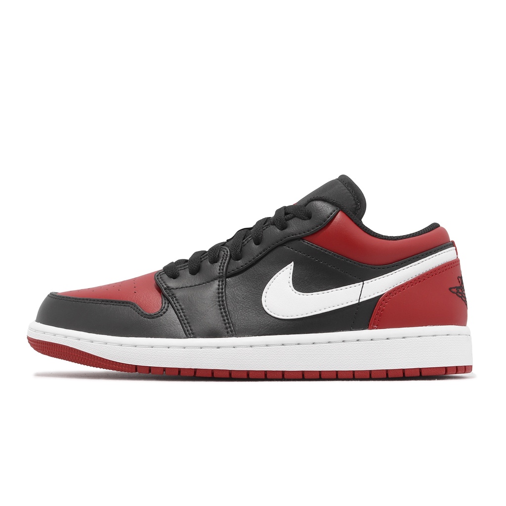 Nike Air Jordan 1 Low 黑 紅 低筒 1代 男鞋 AJ1 【ACS】 553558-066