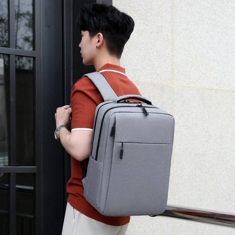 商務小米雙肩背包男士大容量旅行書包17寸新款筆記型電腦包
