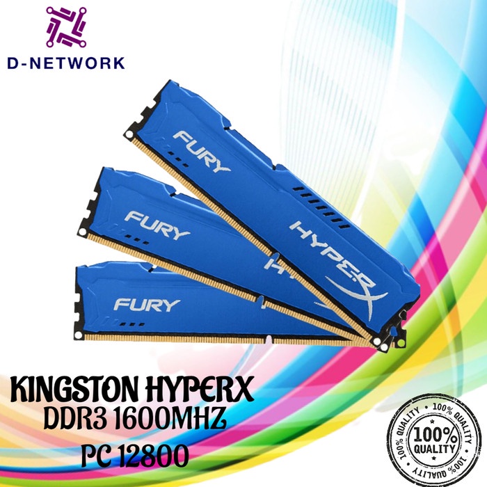 內存金士頓 HYPERX DDR3 8GB 12800 1600MHZ PC/遊戲電腦