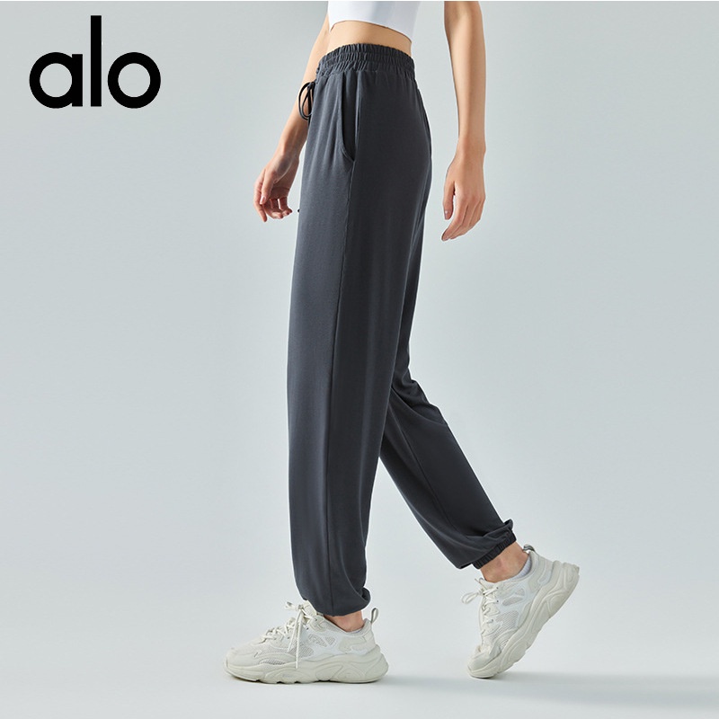 Alo Yoga 高腰寬鬆修身修身瑜伽褲高彈打底褲健身褲跑步速乾運動褲