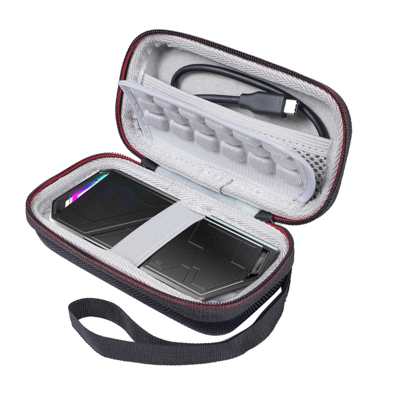 Utakee ROG STRIX Arion SSD 收納袋,帶錶帶的安全安全外殼