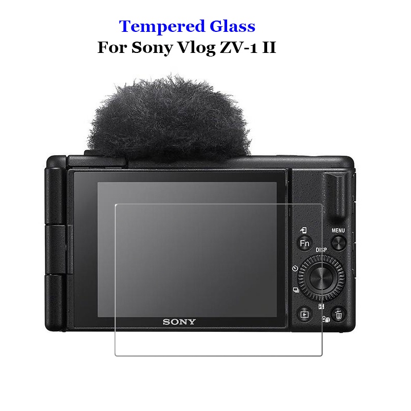 適用於索尼 Vlog ZV-1 II ZV-1M2 相機鋼化玻璃 9H 2.5D 液晶屏保護膜防爆鋼化膜