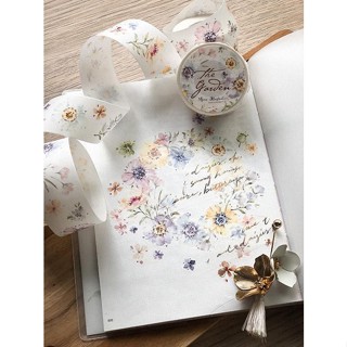 Meow Illustration和紙膠帶/ 特油含離型紙/ 花園裡 eslite誠品