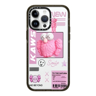 Iphone 手機殼矽膠軟殼透明防震外殼 TPU 保護相機 iPhone 14 PRO MAX 手機殼 Pink Mon #1