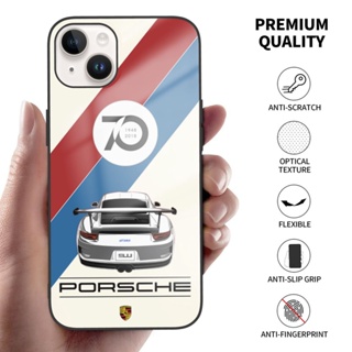 PORSCHE 保時捷時尚新款防震高品質手機殼保護套適用於 IPhone 11 12 13 14 15 Pro Max