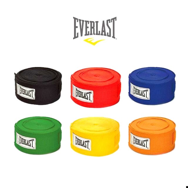 3m 5M [1 雙] Everlast Handwrap 雙腕帶 Everlast 棉質拳擊手裹泰拳裹手 MMA