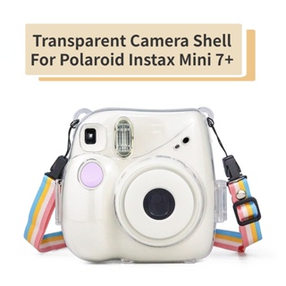 Instax Mini 7+ 相機保護套透明外殼防刮收納盒 Mini7+相機包