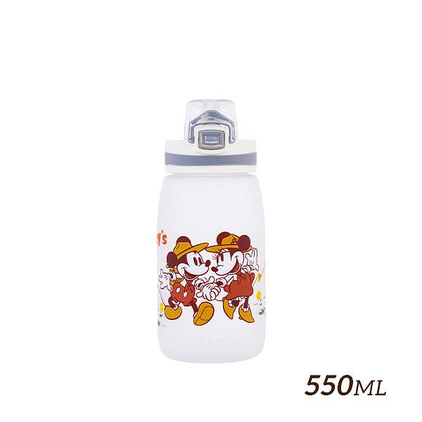 HOUSUXI迪士尼米奇米妮系列Tritan彈蓋水瓶/ 550ml eslite誠品