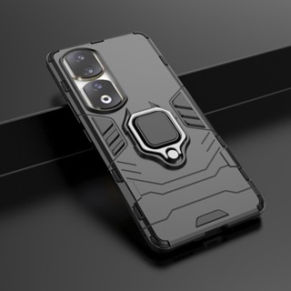 榮耀 Honor 90 Pro 5G 手機殼 榮耀90 磁吸車用指環 支架 防摔保護殼 塑膠矽膠 硬殼