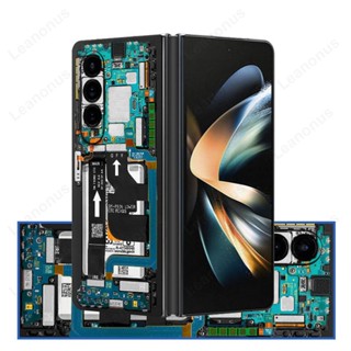 SAMSUNG 三星 Galaxy Z Fold 5 4 3 5G 拆解貼花皮膚背屏保護膜保護套迷彩 3M Wrap F