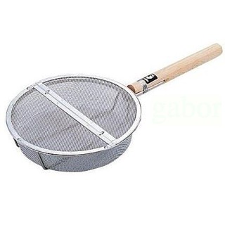 佶洋餐具 【日本製 木柄圓型烘豆網】咖啡豆烘培網烘焙手網烤豆網新越金網18-8