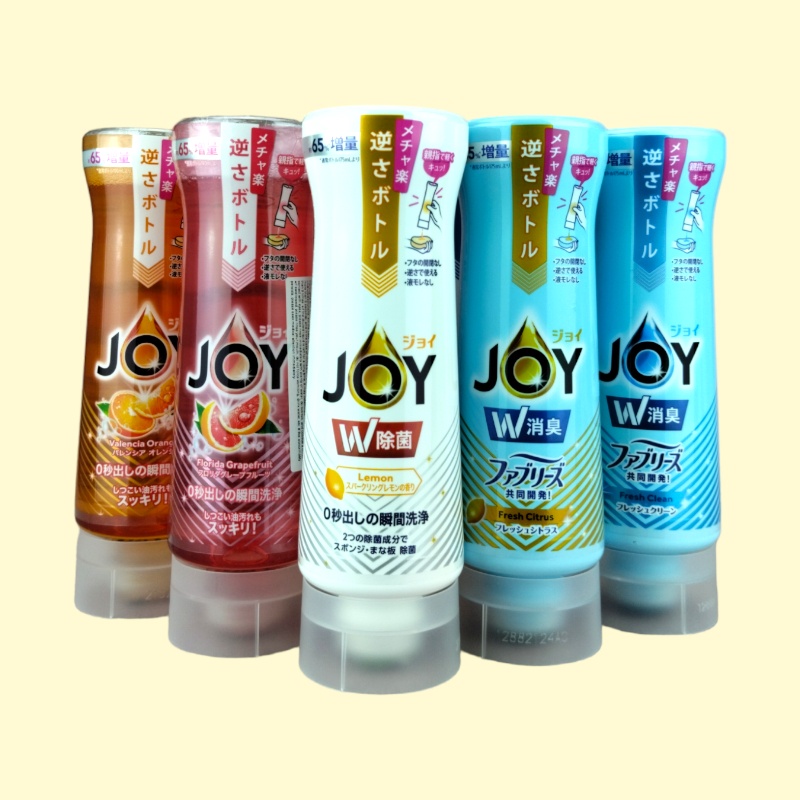 《現貨》日本 P&amp;G JOY 新逆壓瓶 濃縮洗碗精 300ml 顛倒瓶 逆止設計 增量版 洗碗精