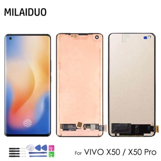 Amoled / TFT 適用於 Vivo X50 / X50 Pro 4G 5G LCD 螢幕總成 液晶顯示