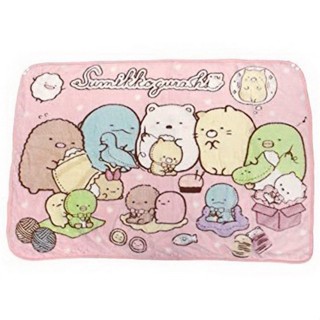 ☆小樂雜貨☆ 現貨 日本 角落生物 白熊 企鵝 恐龍 貓咪 懶人毯 毛毯 蓋毯 毯 冷氣毯 小毯子 被子 披肩 零錢包