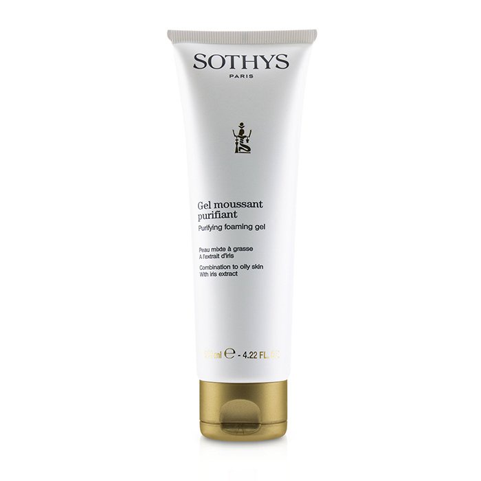 Sothys 思蒂 - 淨化泡沫凝膠 - 適合油性皮膚，含有鳶尾花提取物 125ml/4.2oz