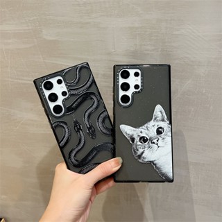 SAMSUNG Peekaboo 手機殼適用於三星 S24 S25Ultra S23 Plus S22 Ultra 5G