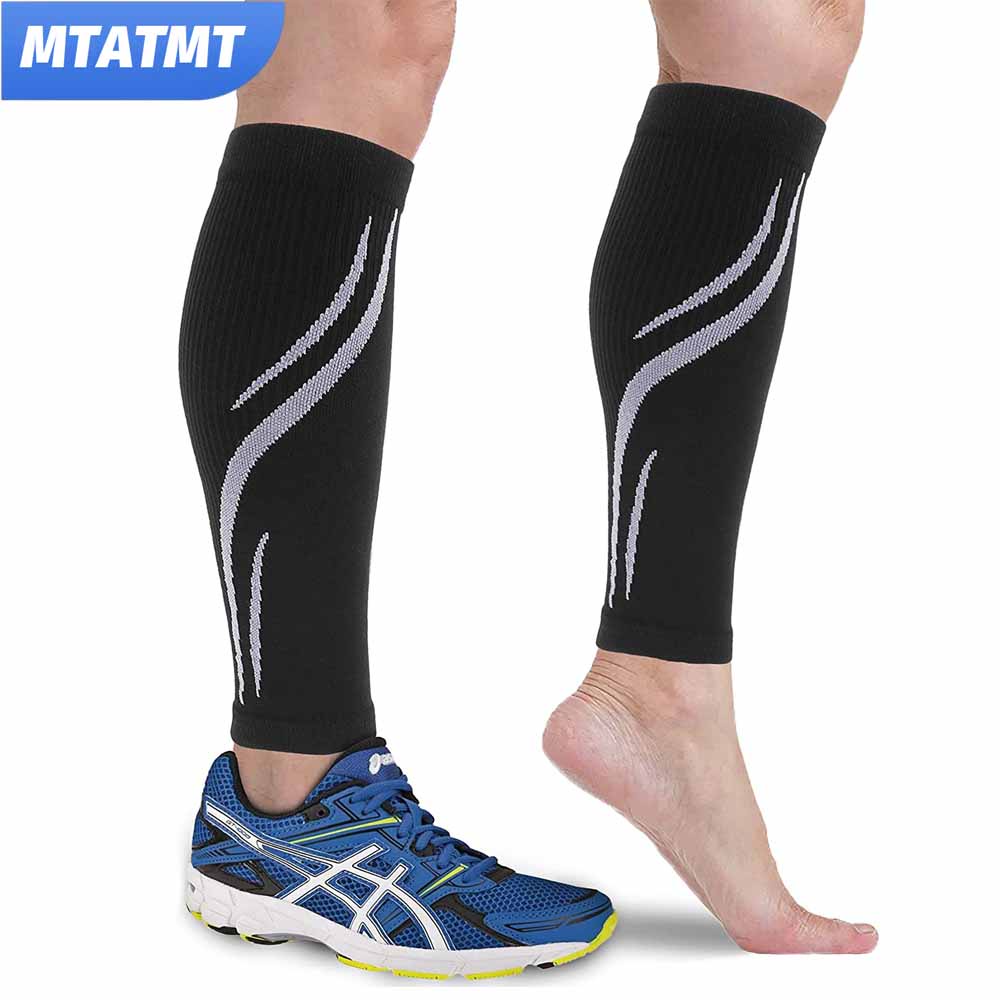 1 雙壓縮小腿袖(20-30 毫米汞柱)男女 - 適合我們的壓縮襪的完美選擇 - 用於跑步、脛骨夾板、醫療、旅行、護理、