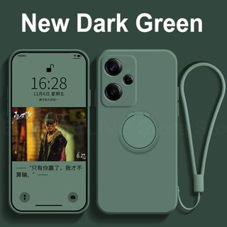 Realme C53 Note 50 11 Pro 液態矽膠套 + 5G Prime 磁環支架 Funda Cover