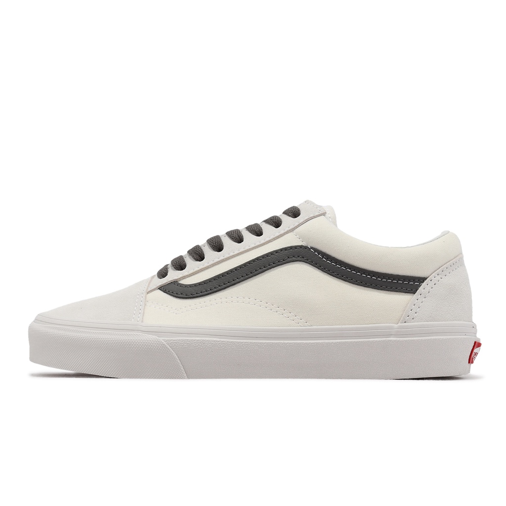 Vans 休閒鞋 Old Skool 灰白 低筒 百搭款 男鞋 Vintage Pop【ACS】 VN0005UFPWT