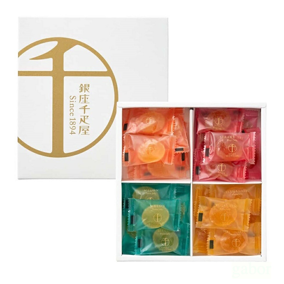 ☆小樂雜貨☆ 預購 日本 銀座 千疋屋 果汁軟糖 水果軟糖 軟糖 糖果 28個入 伴手禮 禮盒 新年 銀座千疋屋 禮物