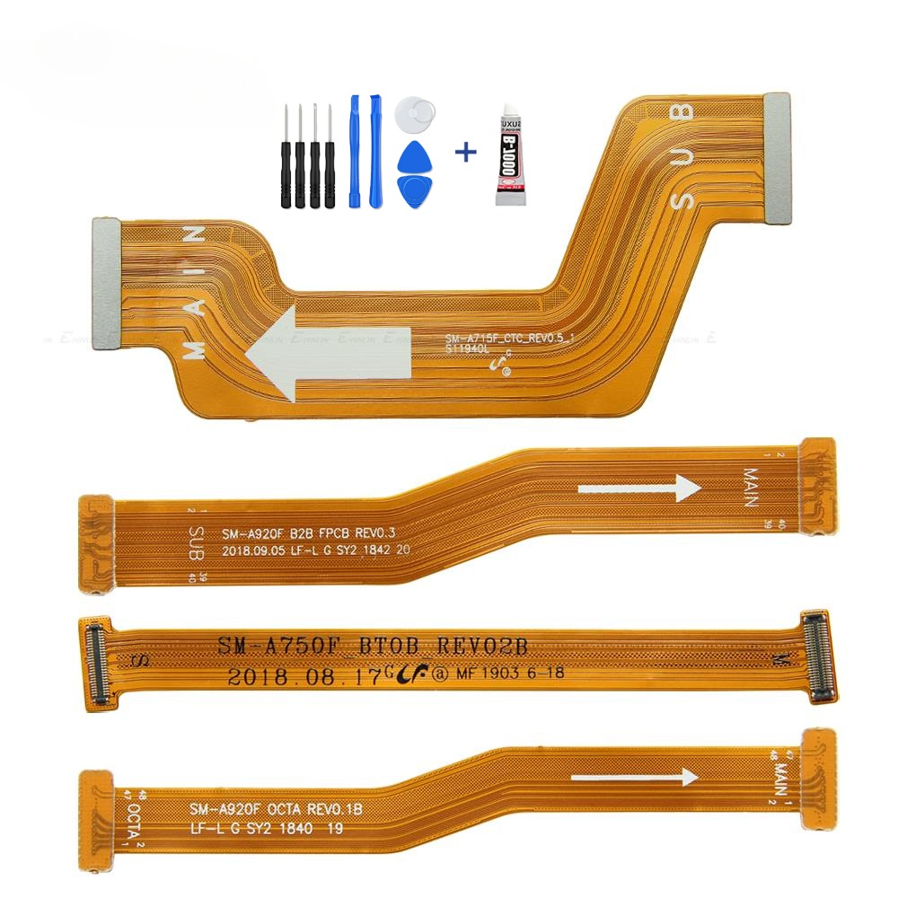 主板排線適用於三星 A7 A9 A22 A31 A32 A51 A52 A52S A71 A72主板 尾插 螢幕連接排線