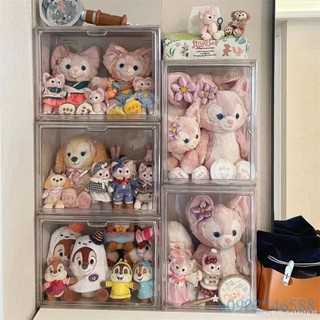 附發票~ 公仔展示櫃 公仔娃娃收納盒 玩偶毛絨玩具展示櫃 透明盒亞克力手辦盲盒玲娜貝兒