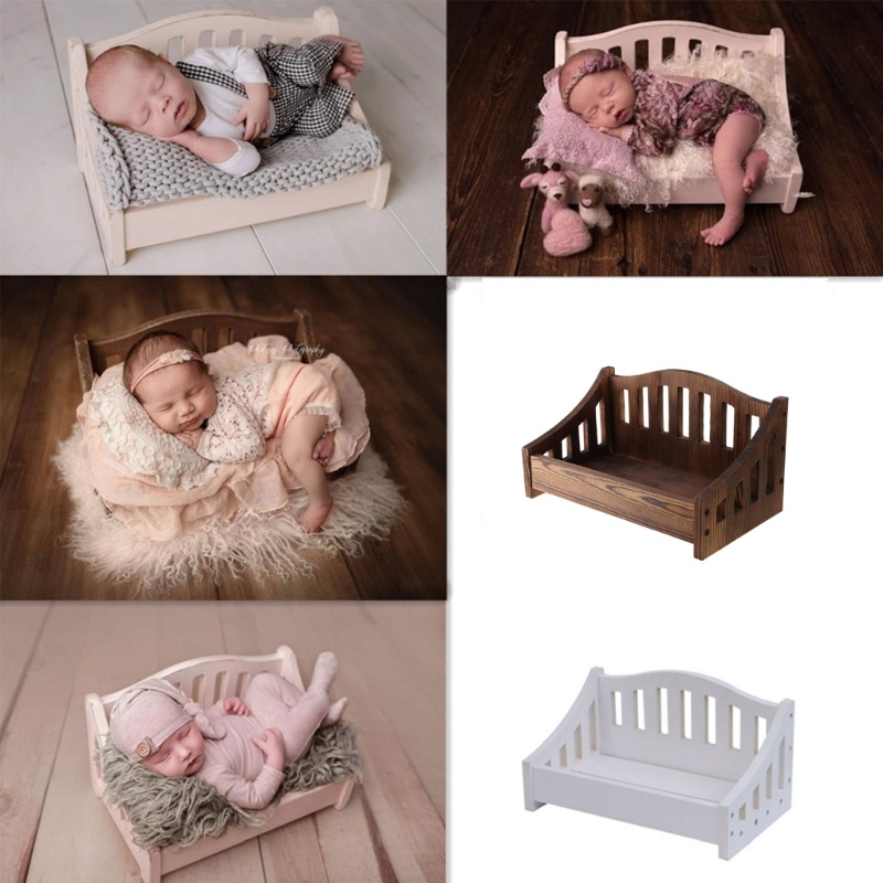 Omg* 攝影道具擺床嬰兒新生兒照片道具家具嬰兒 DIY 照片擺姿勢背景配件