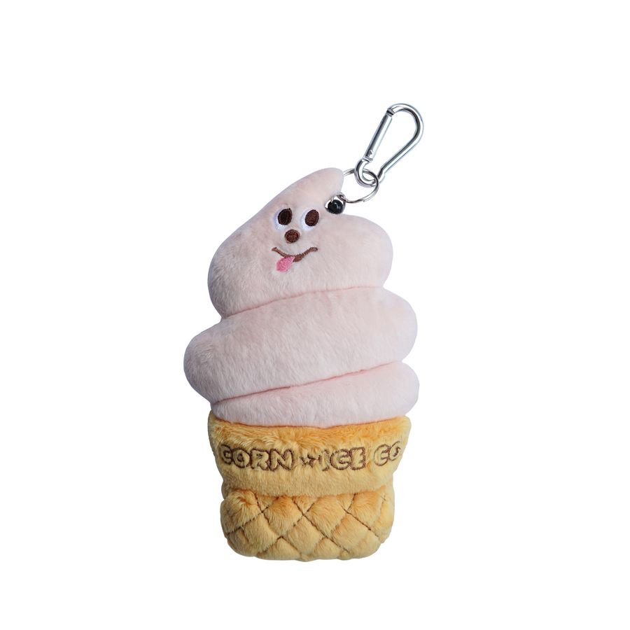 GLADEE霜淇淋造型票卡包/ 粉紅色 eslite誠品