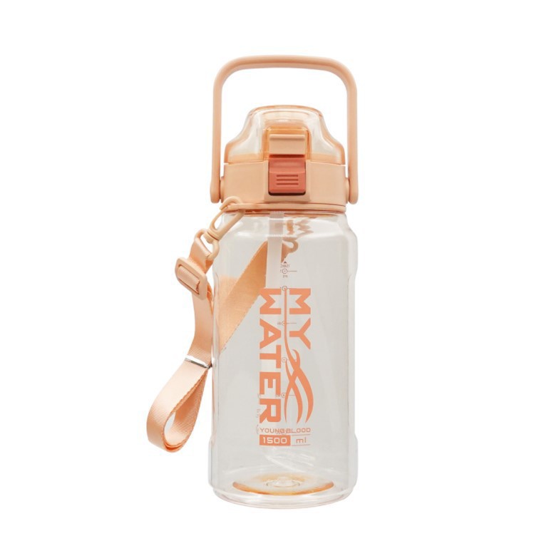 MY WATER牽牽手運動水壺 1500ml(粉)[大買家]