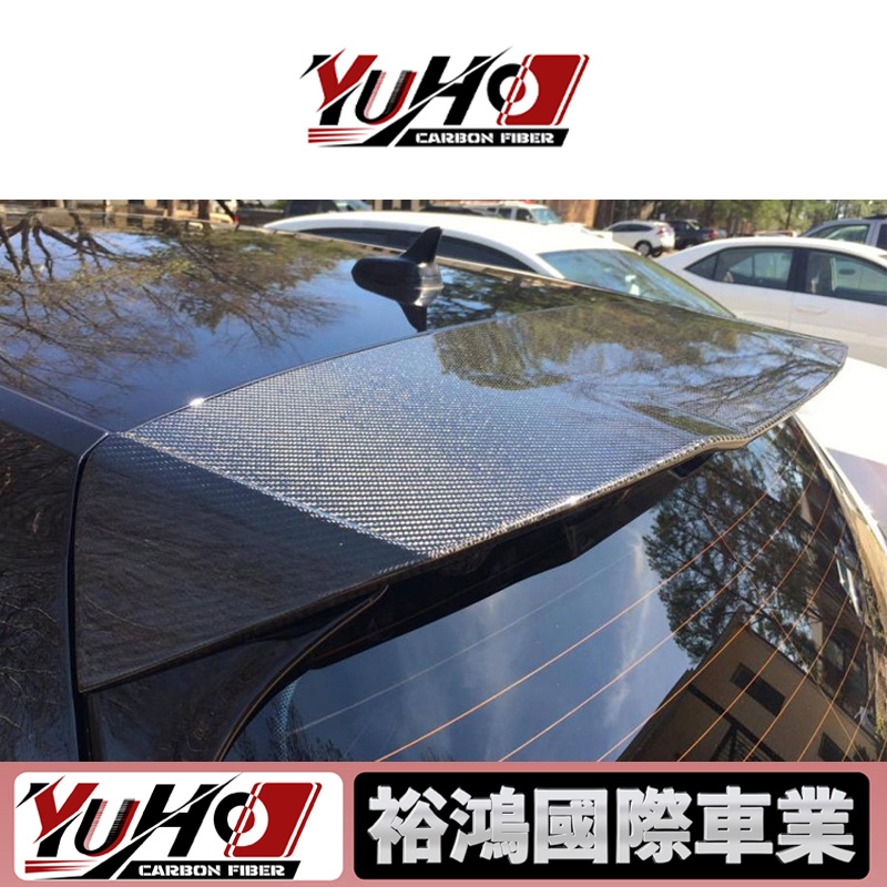 【YUHO】適用於Volkswagen福斯 GOLF 7 高爾夫7 GTI/R 14-17 碳纖維ABT款頂翼 尾翼
