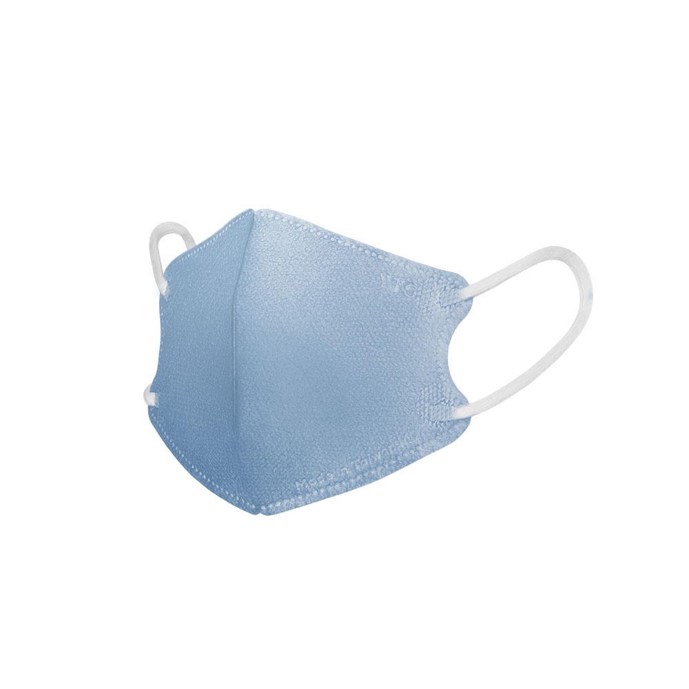 【Sofara舒芙氧】嬰兒立體空氣口罩-海灣藍（30入/盒）（0-18個月）